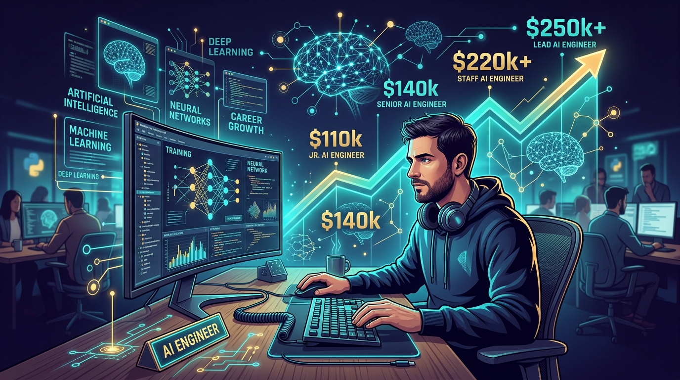 AIエンジニアの年収ロードマップ2026 スキル別年収マップと1000万超えの条件