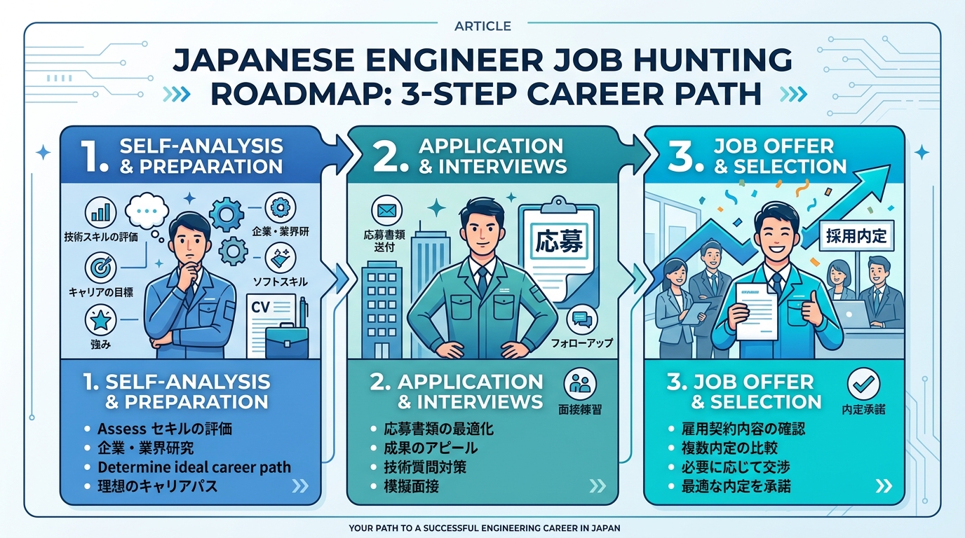 30代エンジニア転職3ヶ月ロードマップ