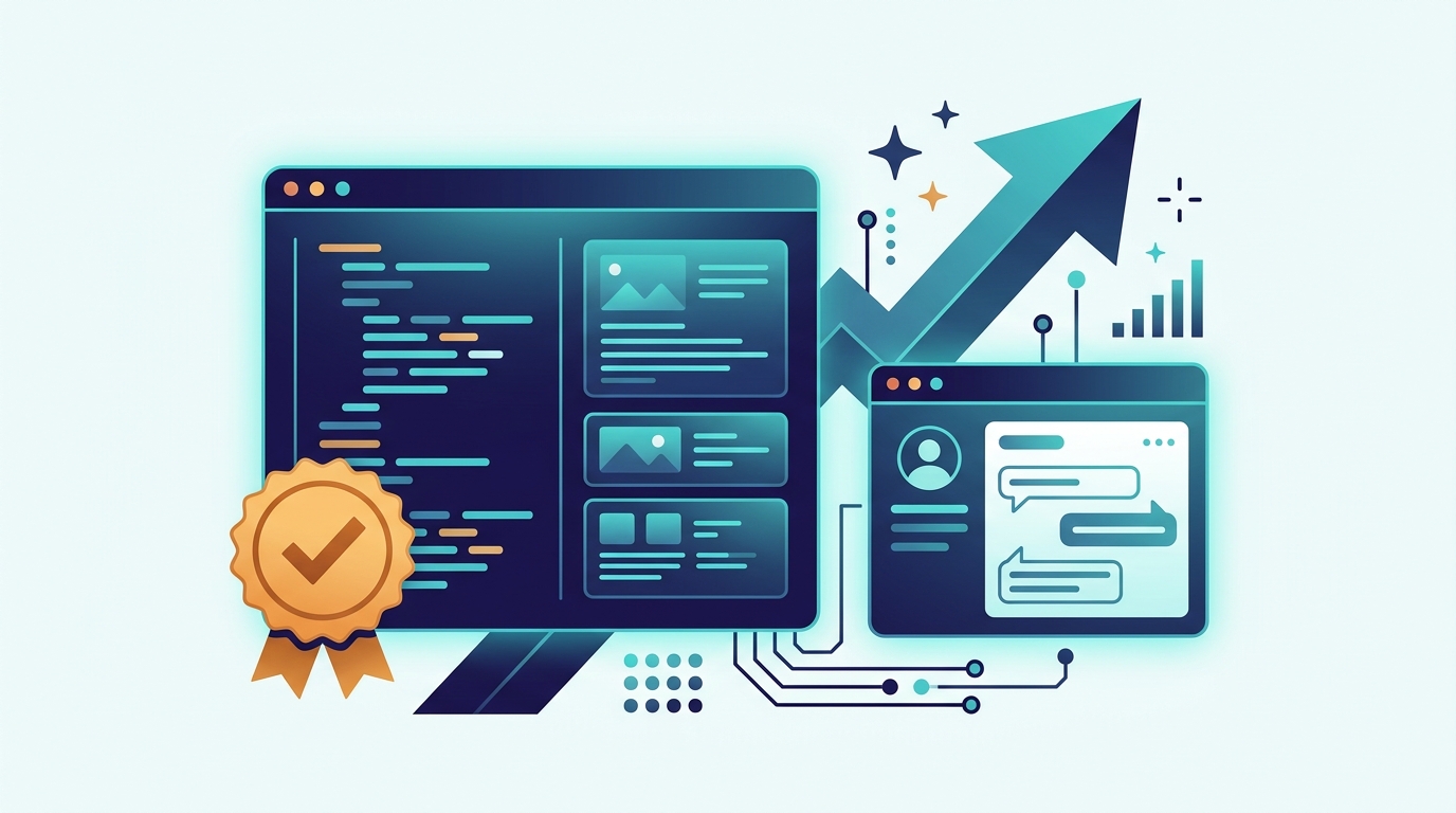 ポートフォリオ・GitHub・デプロイ済みアプリでスキルを証明するイメージ図